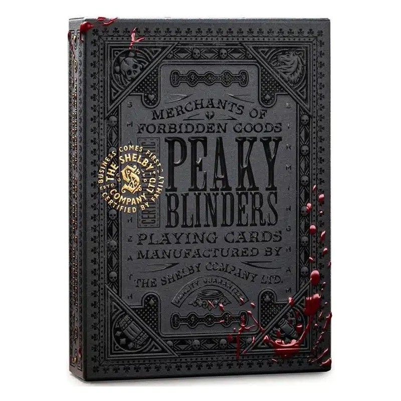 Acheter jeu 54 cartes Theory11 Peaky Blinders
