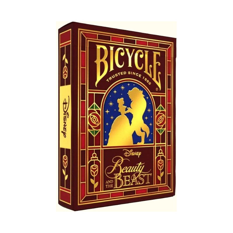 Acheter jeu 54 cartes Bicycle Disney La Belle et la Bête