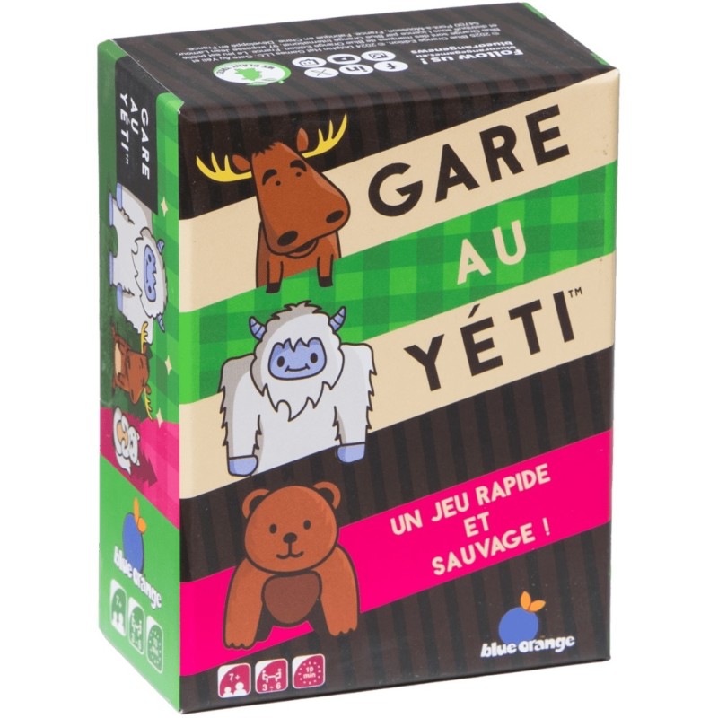 Acheter Gare au Yéti jeu d’ambiance rapide (Blue Orange)