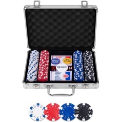 Acheter une Mallette de poker avec jetons sans valeur