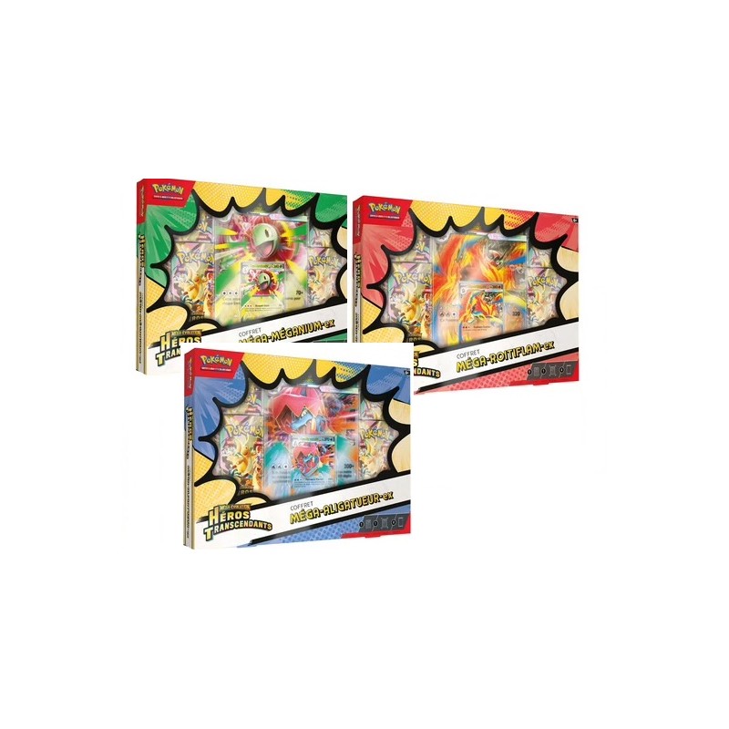Acheter Coffret Pokémon Coffret Ex Héros Transcendants (ME02.5)