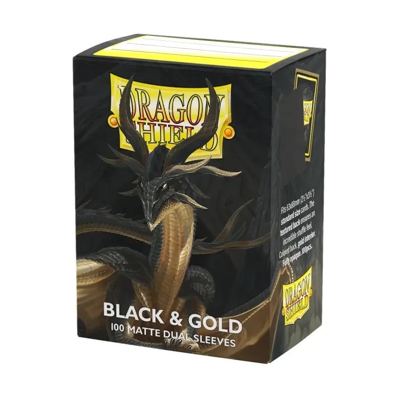 Acheter des protège-cartes Dragon Shield Dual Matte Gold
