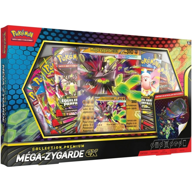 Acheter Coffret Pokémon Collection Premium Méga‑Zygarde en Français