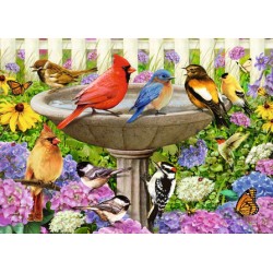 Acheter un puzzle 500 pièces ravensburger Bain d'oiseaux