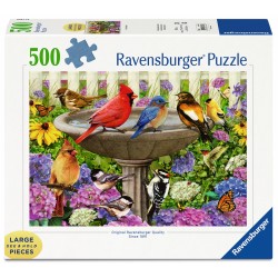 Acheter un puzzle 500 pièces ravensburger Bain d'oiseaux