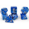 Set de 7 dés, idéal pour les jeux de rôle.