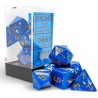 Set de 7 dés, idéal pour les jeux de rôle.