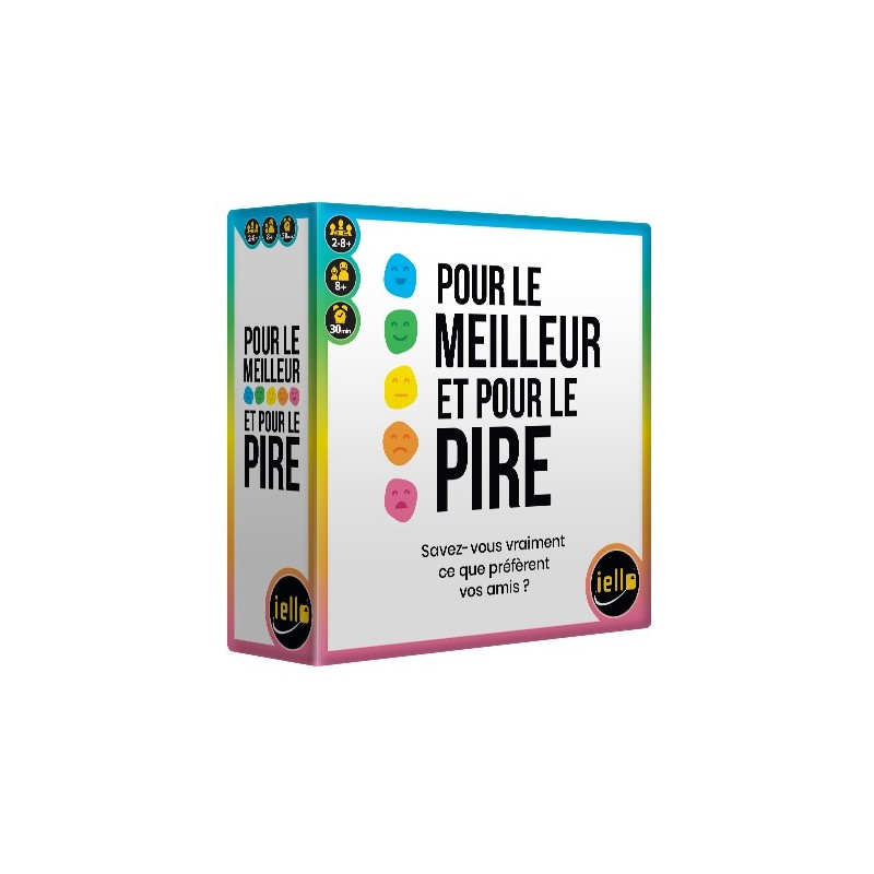 Acheter le jeu de société Pour le Meilleur et pour le Pire (Iello)