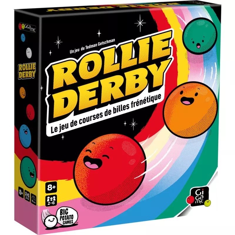 Acheter Rollie Derby jeu course de billes Gigamic