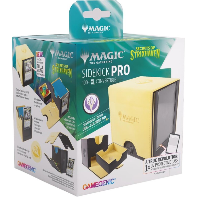 acheter Deck Box MTG Strixhaven Sidekick PRO Silverquill Gamegenic