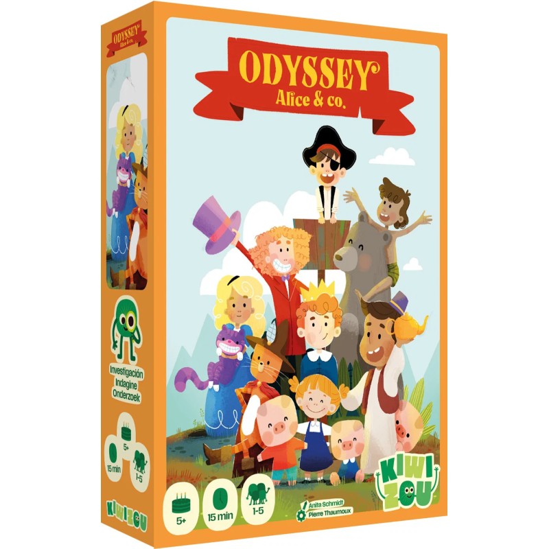 Acheter le jeu de société Odyssey : Alice & Co (Kiwizou)