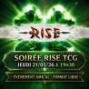 participer à un tournoi Rise TCG