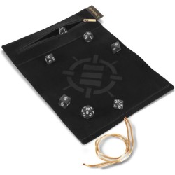 Acheter set dés + tapis ENHANCE Roll on a Scroll noir