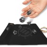 Acheter set dés + tapis ENHANCE Roll on a Scroll noir