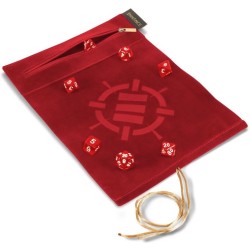 Acheter set dés + tapis ENHANCE Roll on a Scroll noir
