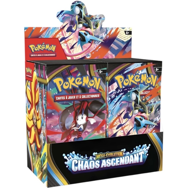 Acheter Display de Boosters Pokémon ME04 Chaos Ascendant en Français