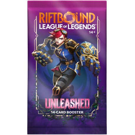 LOL Riftbound : Set 3 - Unleashed Display de 24 Boosters (Anglais)
