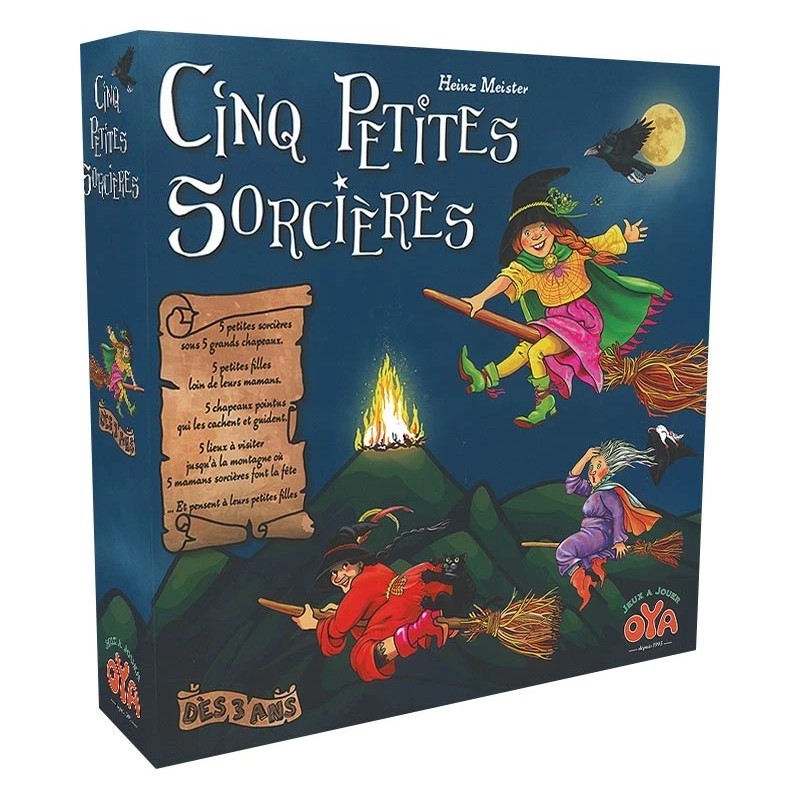 Acheter Cinq Petites Sorcières jeu enfant mémoire (Oya)