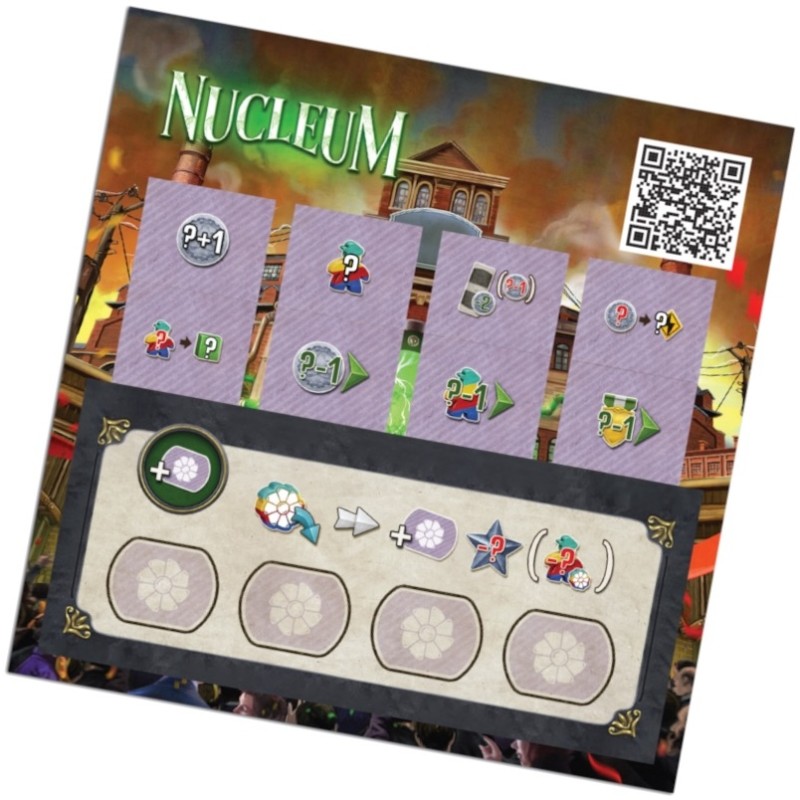 Acheter le jeu de société Nucleum extension tuiles de développement.