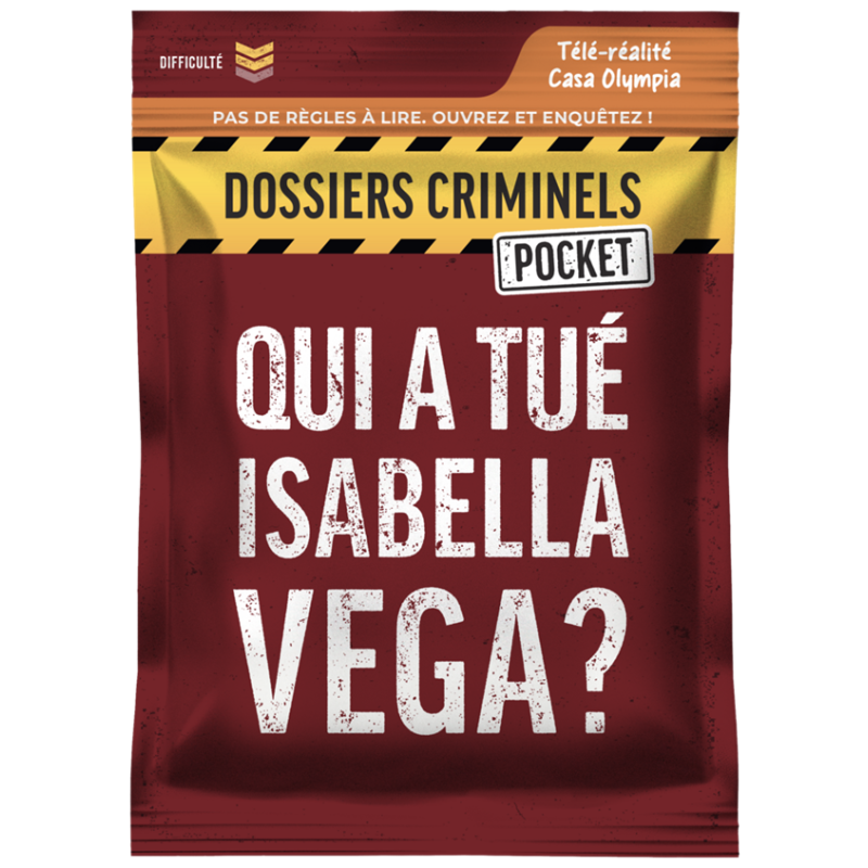 Acheter le jeu Dossiers Criminels Pocket Isabella Vega