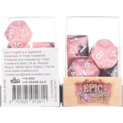 Acheter un Set de 7 dés, idéal pour les jeux de rôle.