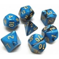 Acheter un Set de 7 dés, idéal pour les jeux de rôle.