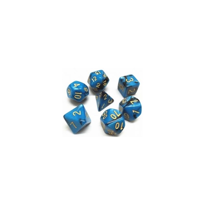 Acheter un Set de 7 dés, idéal pour les jeux de rôle.
