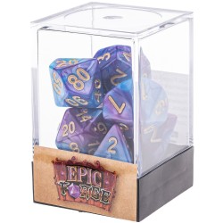 Acheter un Set de 7 dés, idéal pour les jeux de rôle.