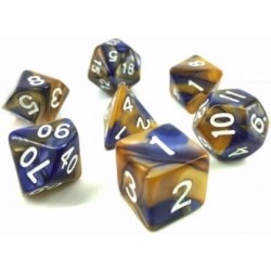 Acheter un Set de 7 dés, idéal pour les jeux de rôle.