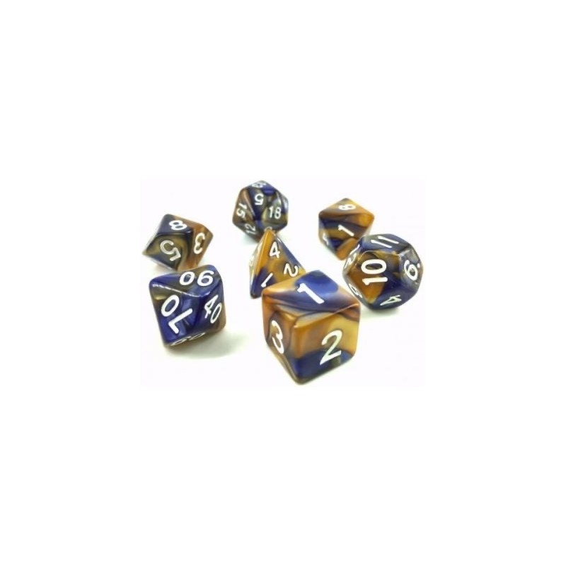 Acheter un Set de 7 dés, idéal pour les jeux de rôle.