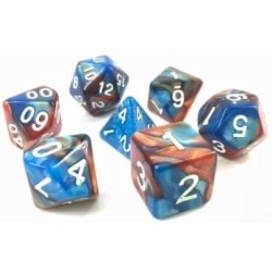 Acheter un Set de 7 dés, idéal pour les jeux de rôle.