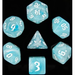 Acheter un Set de 7 dés, idéal pour les jeux de rôle.