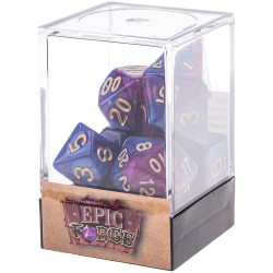 Acheter un Set de 7 dés, idéal pour les jeux de rôle.