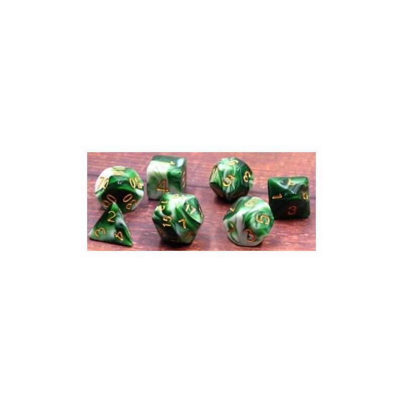 Acheter un Set de 7 dés, idéal pour les jeux de rôle.