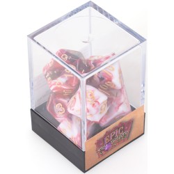 Acheter un Set de 7 dés, idéal pour les jeux de rôle.