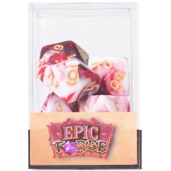 Acheter un Set de 7 dés, idéal pour les jeux de rôle.