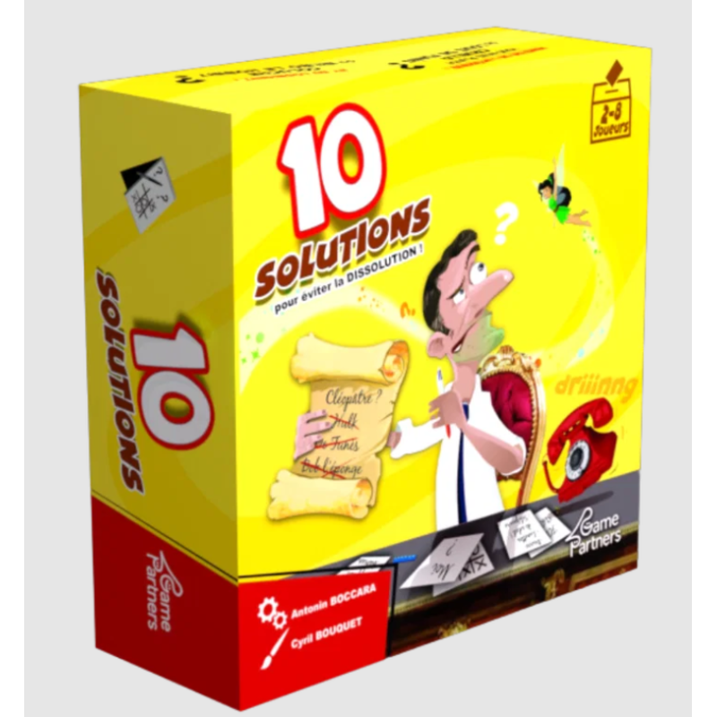 Acheter le jeu de société 10 Solutions (Game Partners)