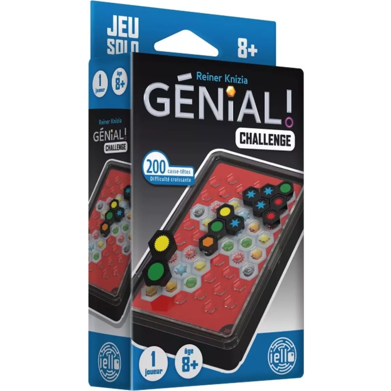Acheter Génial Iello Challenge (Iello) - Casse-tête solo logique