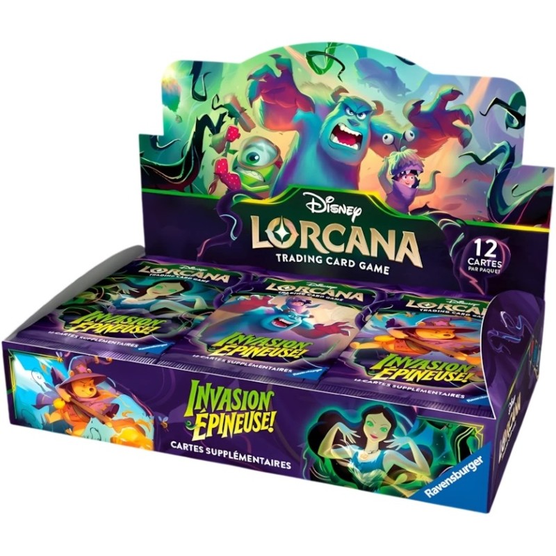 Acheter Display de 24 boosters Disney Lorcana en Français Ravensburger
