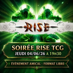 participer à un tournoi Rise TCG