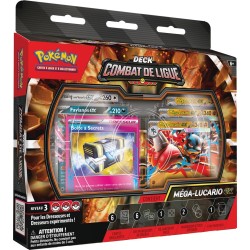 Acheter deck Pokémon Combat de Ligue Méga-Lucario-Ex