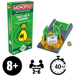 Acheter le jeu de société Monopoly Extension Tout est à vendre (Hasbro)