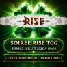participer à un tournoi Rise TCG