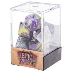 Acheter un Set de 7 dés, idéal pour les jeux de rôle.