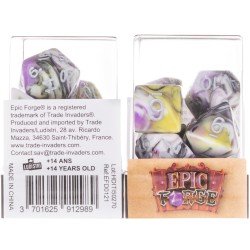 Acheter un Set de 7 dés, idéal pour les jeux de rôle.