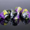 Acheter un Set de 7 dés, idéal pour les jeux de rôle.