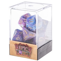 Acheter un Set de 7 dés, idéal pour les jeux de rôle.