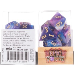 Acheter un Set de 7 dés, idéal pour les jeux de rôle.