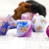 Acheter un Set de 7 dés, idéal pour les jeux de rôle.