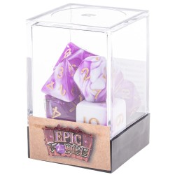 Acheter un Set de 7 dés, idéal pour les jeux de rôle.
